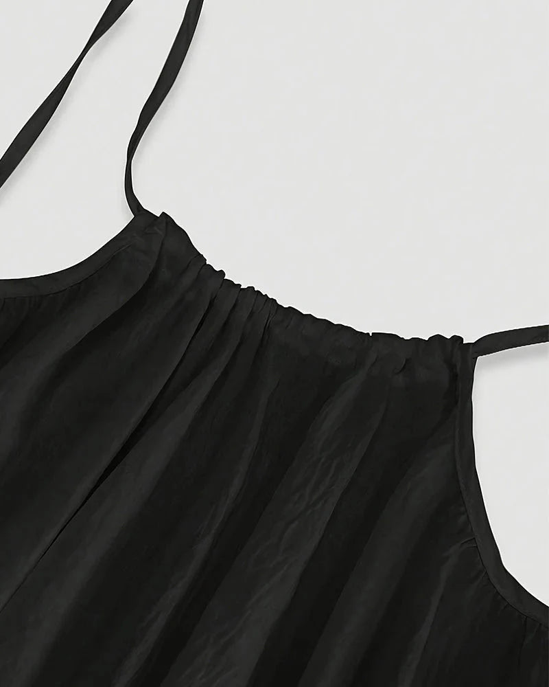 HONEYMOON BACKLESS CAMI DRESS