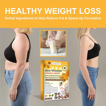 Bee Venom Ginger & Honey Detox Pads (Buy 10 Get 10 Free)