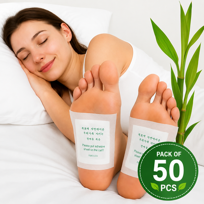 100% Herbal & Gentle Ingredient Detox Foot Pads Pack of 10