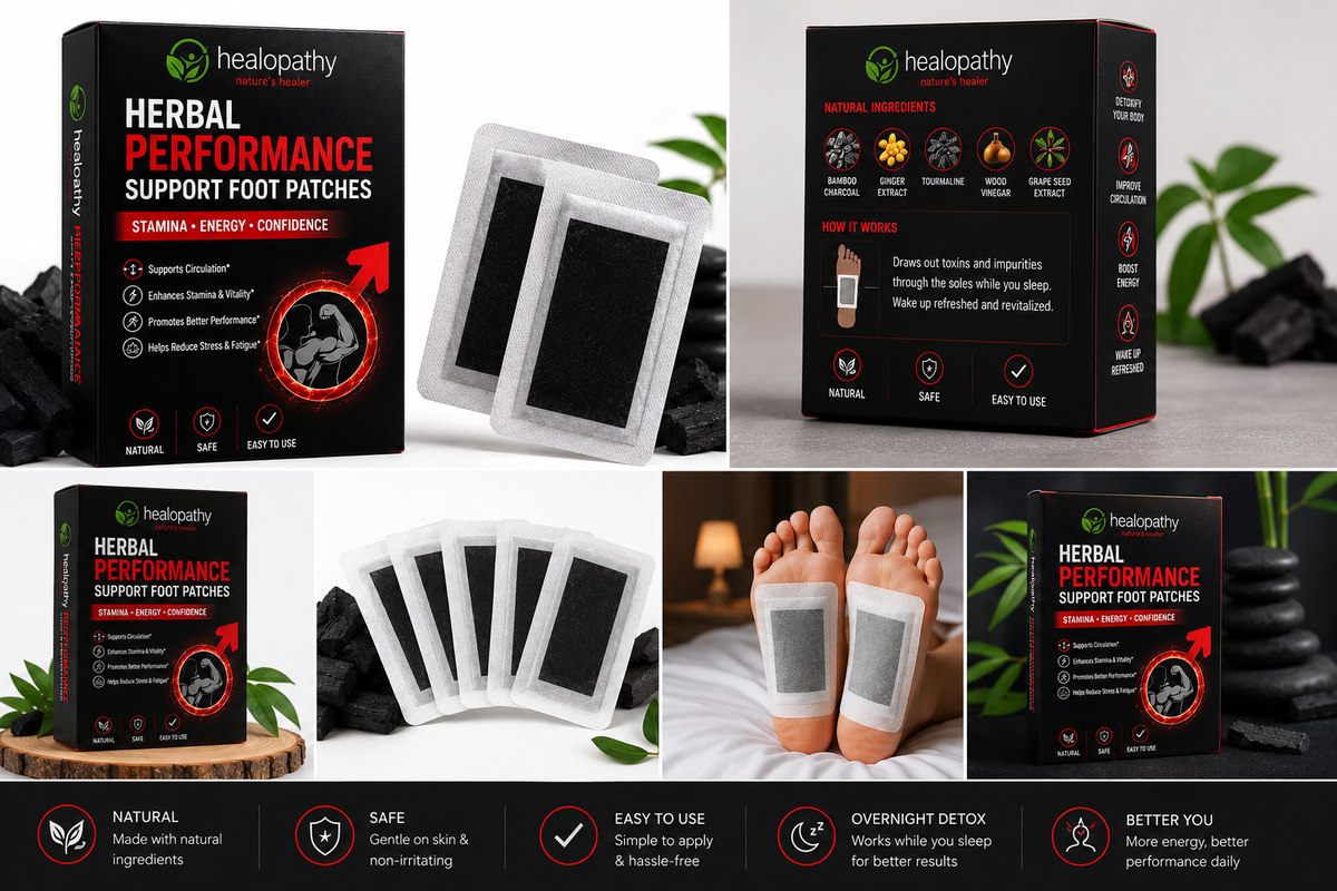 Herbal Performance Support Foot Patches