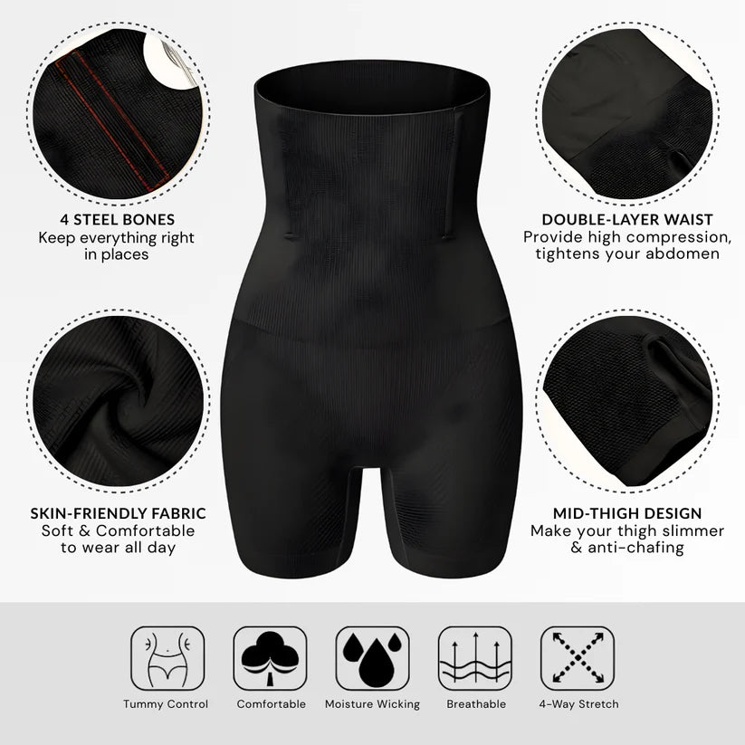 4-in-1 Tummy Tucker – Quick Slimming Body Shaper