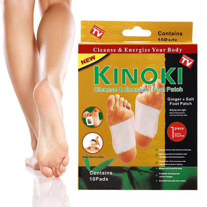 100% Herbal & Gentle Ingredient Detox Foot Pads Pack of 10